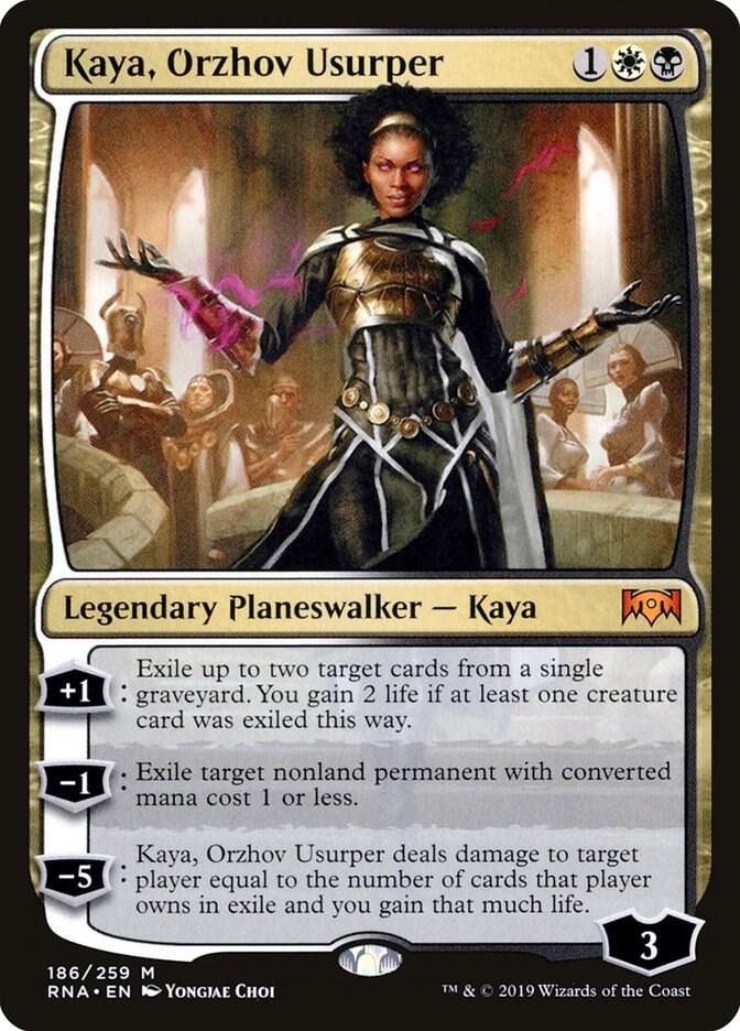 Kaya, Orzhov Usurper 186/259 (Ravnica Allegiance)  | Good Games Modbury