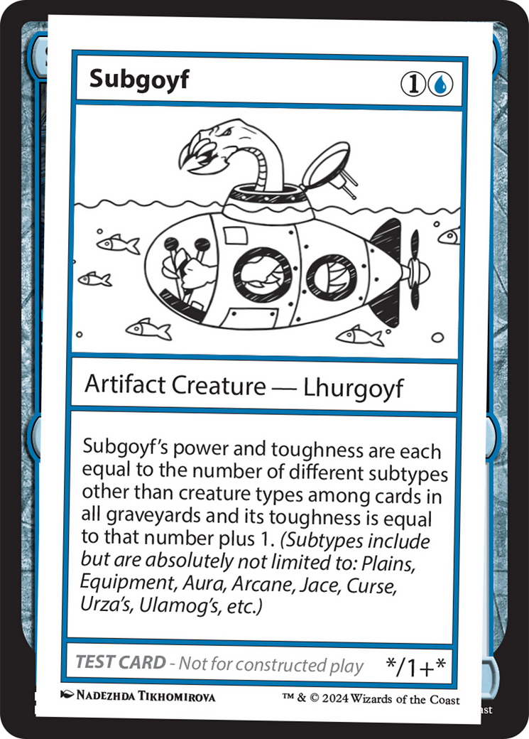Subgoyf [Mystery Booster 2 Playtest Cards] | Good Games Modbury