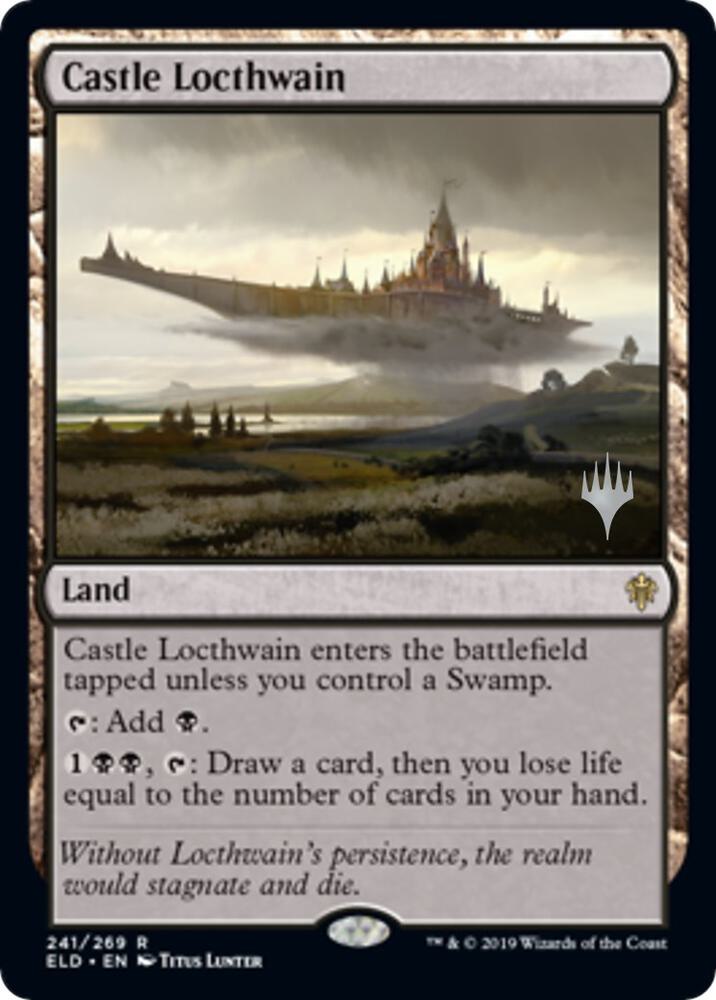 Castle Locthwain 241p/152 (Promo Pack: Throne of Eldraine)  - Foil | Good Games Modbury