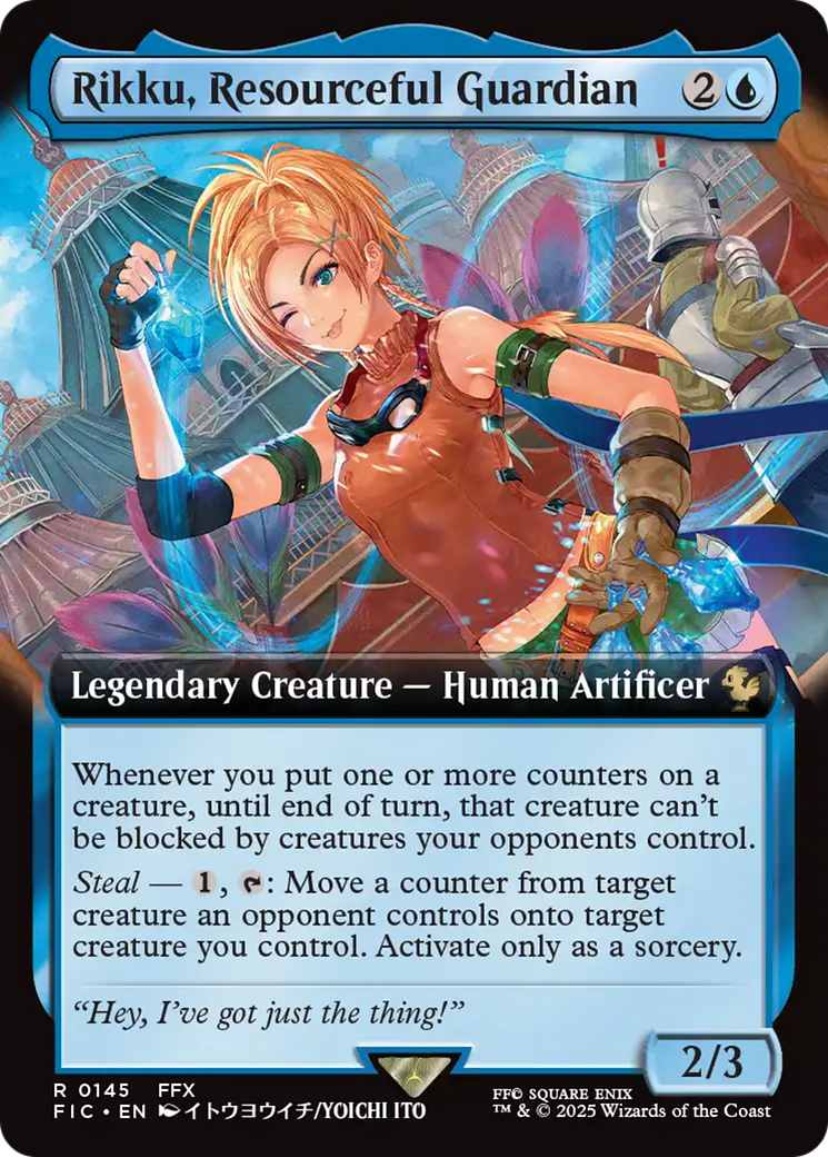Rikku, Resourceful Guardian (Extended Art) [FINAL FANTASY Commander] | Good Games Modbury