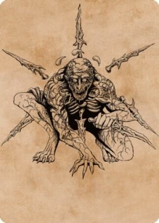 Bhaal Lord of Murder Art Card 63 (Art Series: Commander Legends: Battle for Baldur's Gate)  | Good Games Modbury
