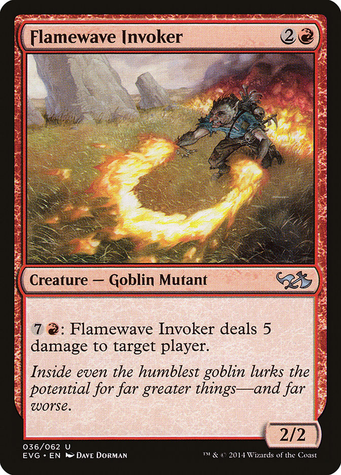 Flamewave Invoker (Elves vs. Goblins) [Duel Decks Anthology] | Good Games Modbury