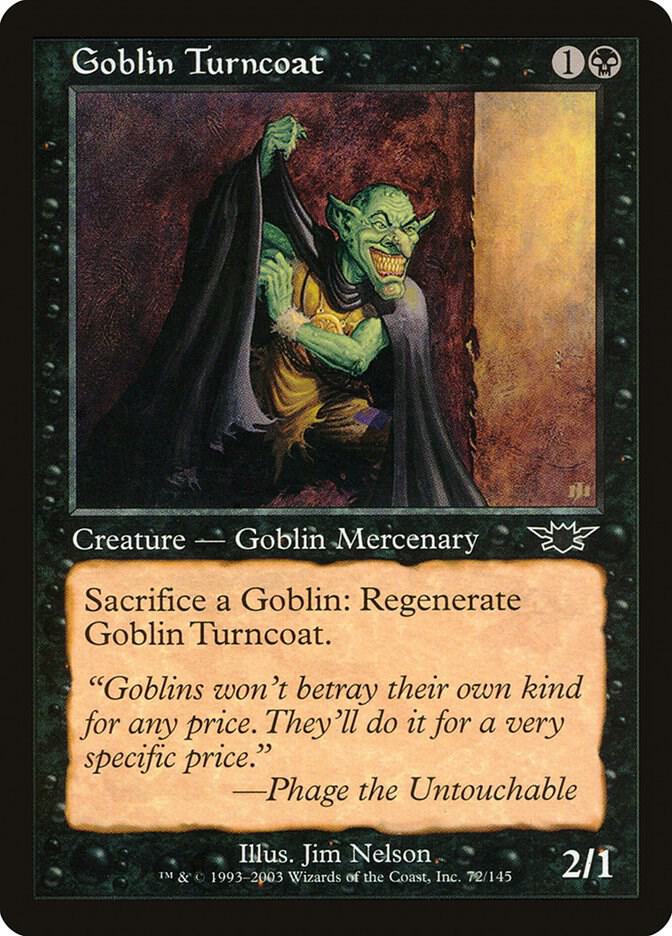 Goblin Turncoat 72/145 (Legions)  - Foil | Good Games Modbury