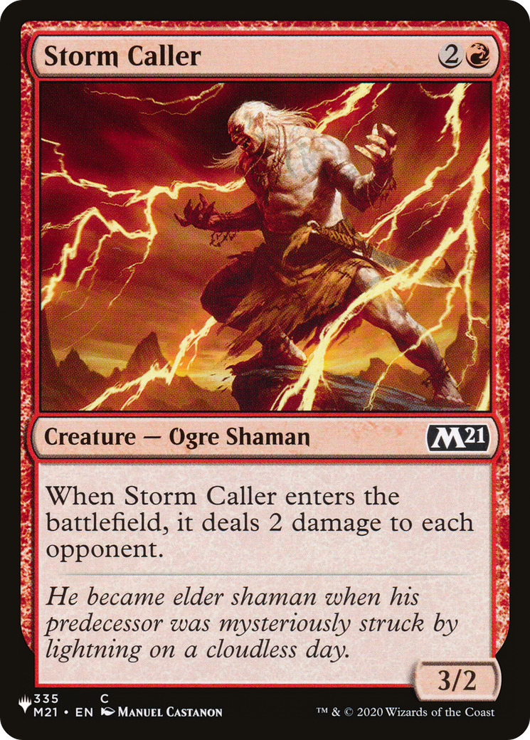 Storm Caller [The List Reprints] | Good Games Modbury