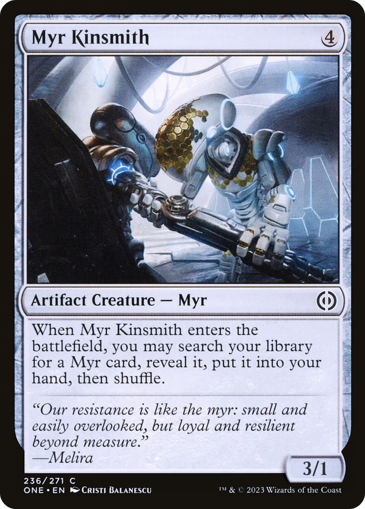 Myr Kinsmith [Phyrexia: All Will Be One] | Good Games Modbury