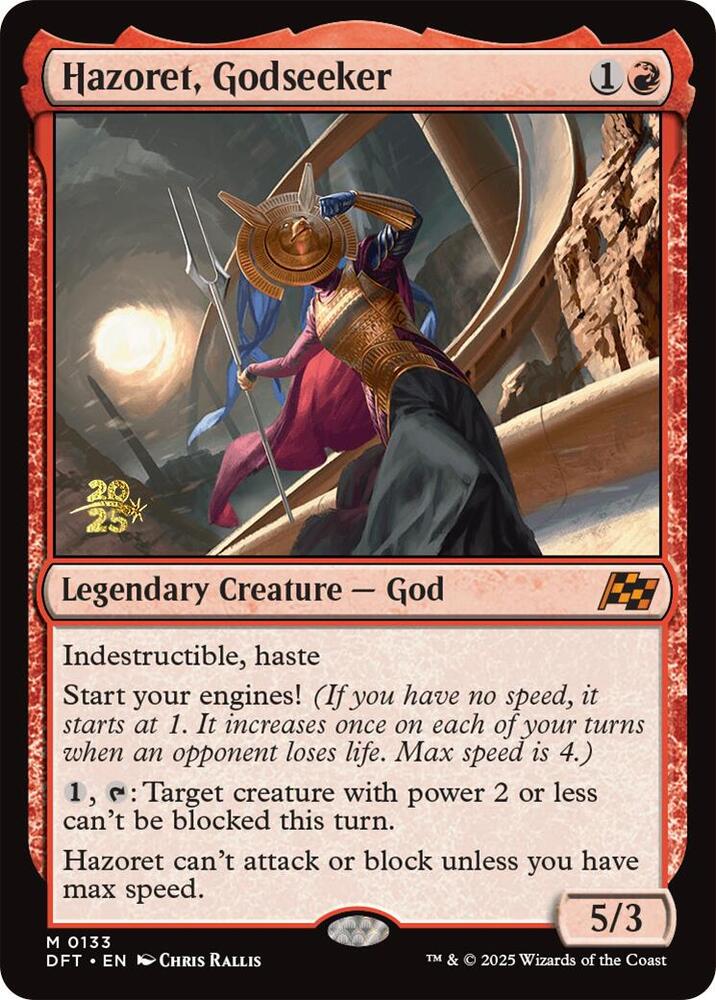 Hazoret Godseeker 133s/160 (Prerelease Cards)  - Foil | Good Games Modbury