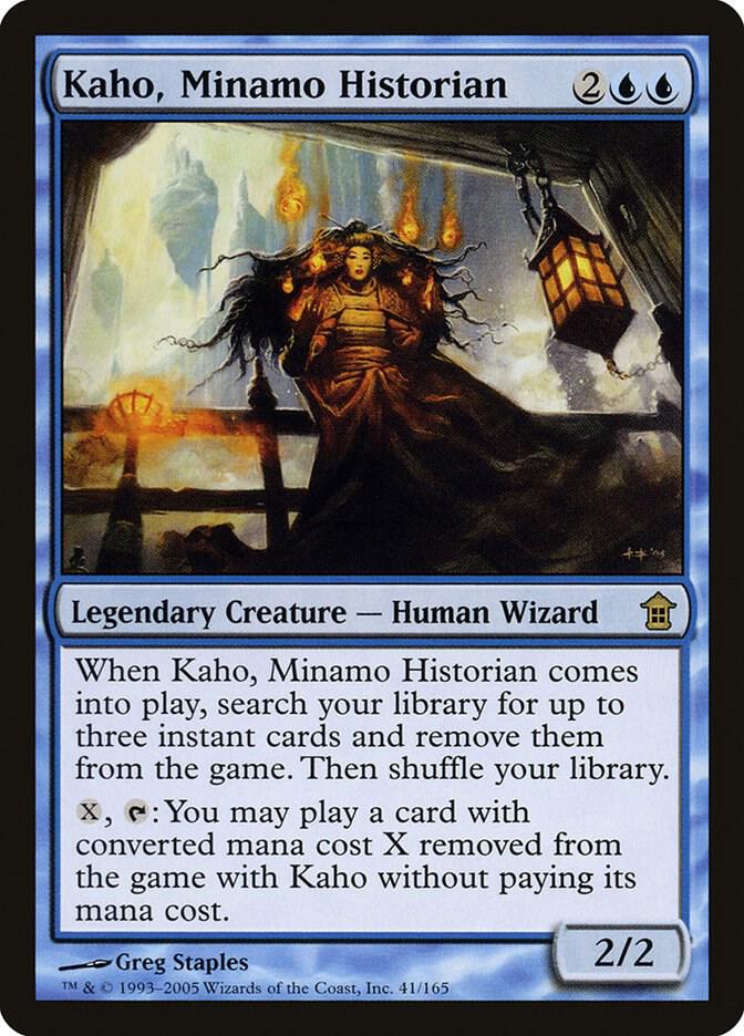 Kaho, Minamo Historian 41/165 (Saviors of Kamigawa)  - Foil | Good Games Modbury