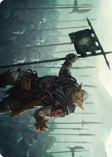 Ugluk of the White Hand Art Card 27 (Art Series: Universes Beyond: The Lord of the Rings: Tales of Middle-earth)  | Good Games Modbury