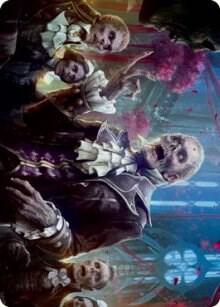 Undead Butler Art Card 37 (Art Series: Innistrad: Crimson Vow)  | Good Games Modbury