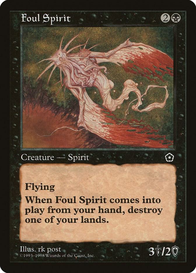 Foul Spirit 73/165 (Portal Second Age)  | Good Games Modbury