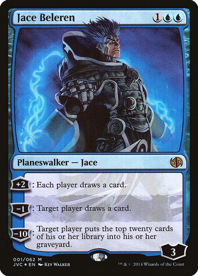Jace Beleren 1/62 (Duel Decks: Anthology)  - Foil | Good Games Modbury