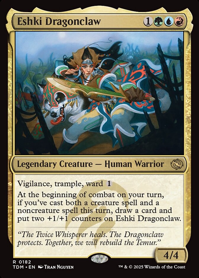 Eshki Dragonclaw 182/291 (Tarkir: Dragonstorm)  | Good Games Modbury