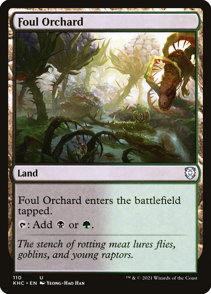 Foul Orchard 110/1 (Commander: Kaldheim)  | Good Games Modbury