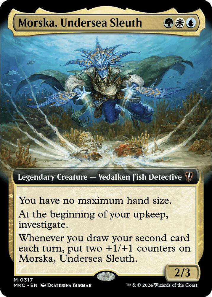Morska, Undersea Sleuth 317/311 (Commander: Murders at Karlov Manor)  - Extended Art | Good Games Modbury