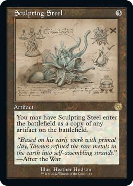 Sculpting Steel Schematic 113 (The Brothers' War: Retro Frame Artifacts)  | Good Games Modbury