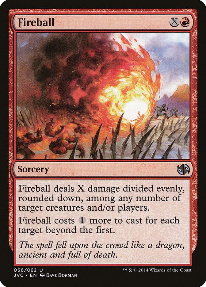 Fireball 56/62 (Duel Decks: Anthology)  | Good Games Modbury