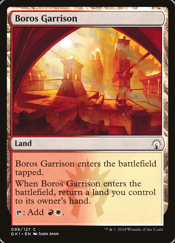 Boros Garrison [Guilds of Ravnica Guild Kit] | Good Games Modbury