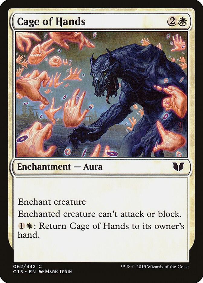 Cage of Hands 62/342 (Commander 2015)  | Good Games Modbury