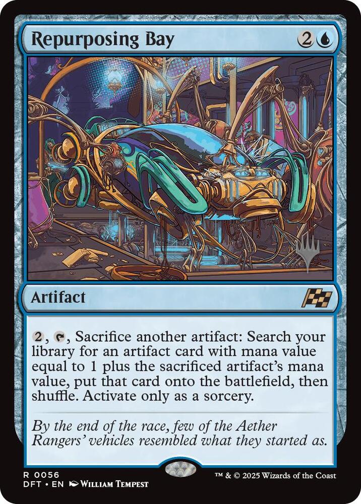 Repurposing Bay 56p/160 (Promo Pack: Aetherdrift)  - Foil | Good Games Modbury