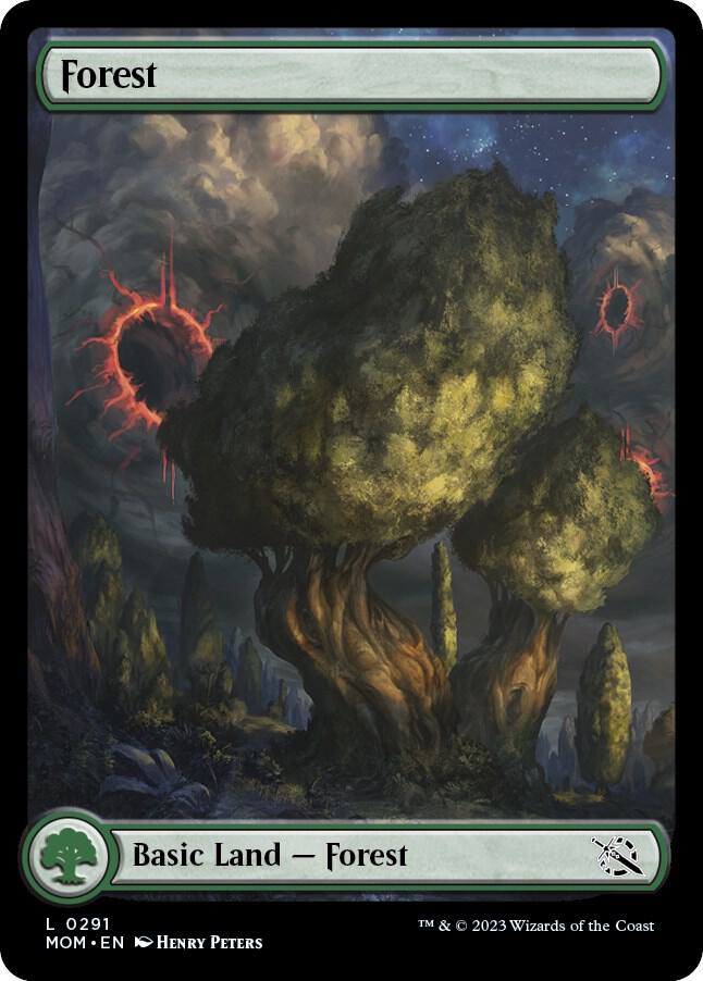 Forest 291/291 (March of the Machine)  - Full Art | Good Games Modbury