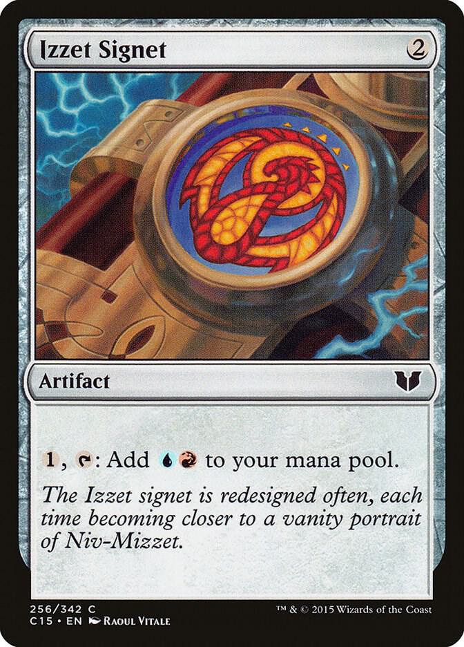 Izzet Signet 256/342 (Commander 2015)  | Good Games Modbury