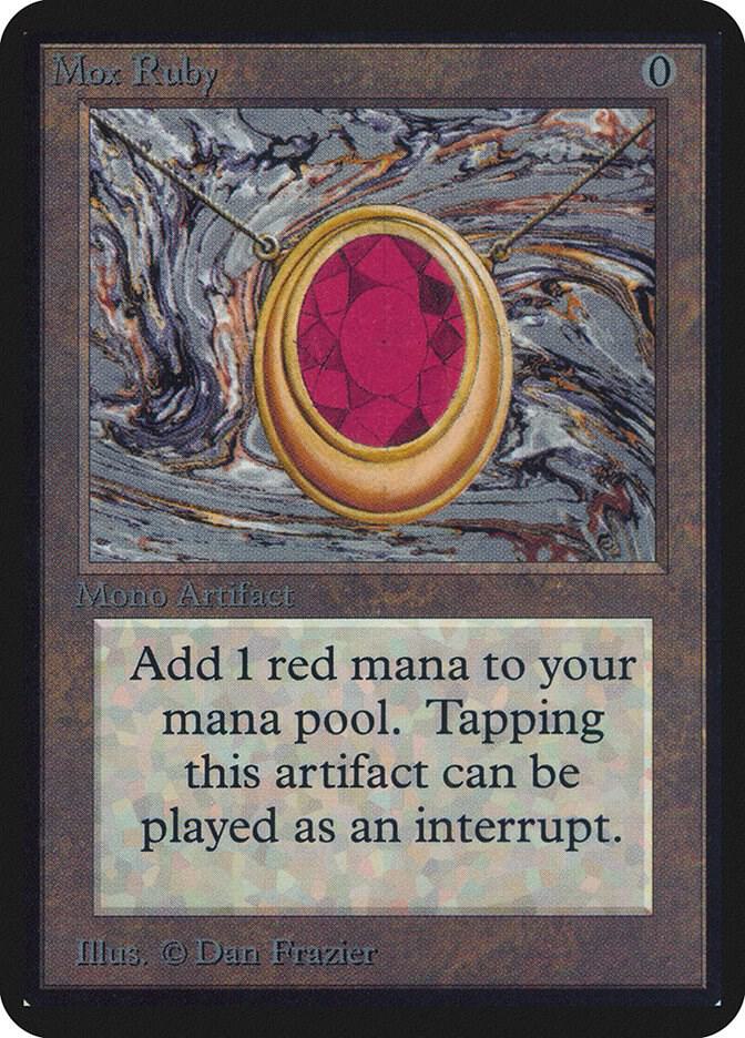 Mox Ruby 264/295 (Alpha Edition)  | Good Games Modbury