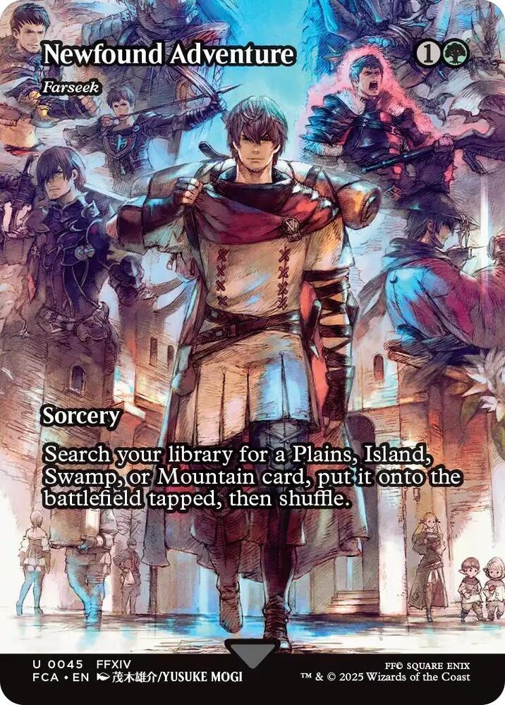 Newfound Adventure - Farseek 45 (FINAL FANTASY: Through the Ages)  - Showcase Foil | Good Games Modbury