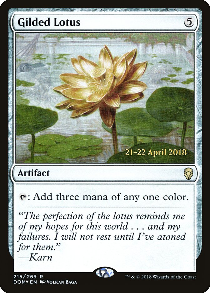 Gilded Lotus [Dominaria Prerelease Promos] | Good Games Modbury