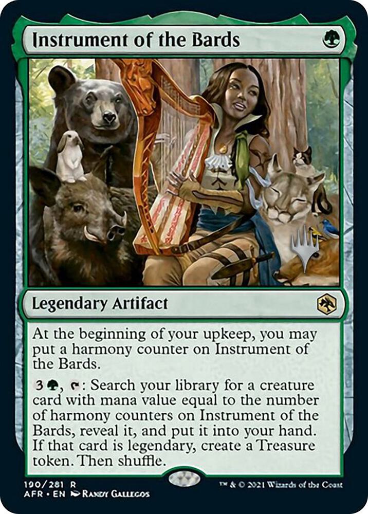 Instrument of the Bards 190 (Promo Pack: Adventures in the Forgotten Realms)  - Foil | Good Games Modbury