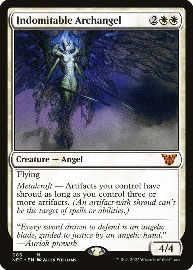 Indomitable Archangel 85/38 (Commander: Kamigawa: Neon Dynasty)  | Good Games Modbury