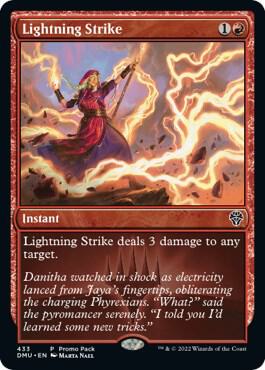 Lightning Strike 433 (Promo Pack: Dominaria United)  | Good Games Modbury