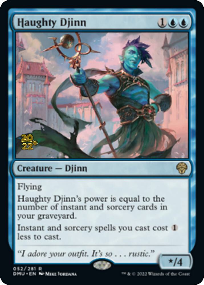 Haughty Djinn 52s/161 (Prerelease Cards)  - Foil | Good Games Modbury