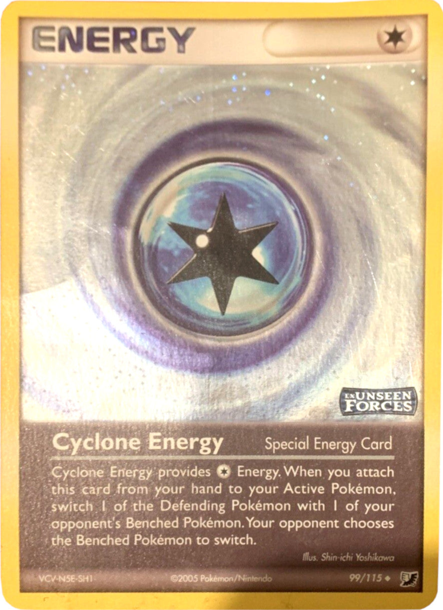 Cyclone Energy (99/115) (Stamped) [EX: Unseen Forces] | Good Games Modbury