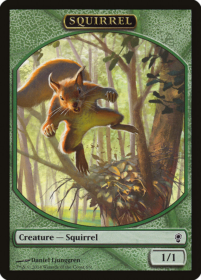 Squirrel Token [Conspiracy Tokens] | Good Games Modbury