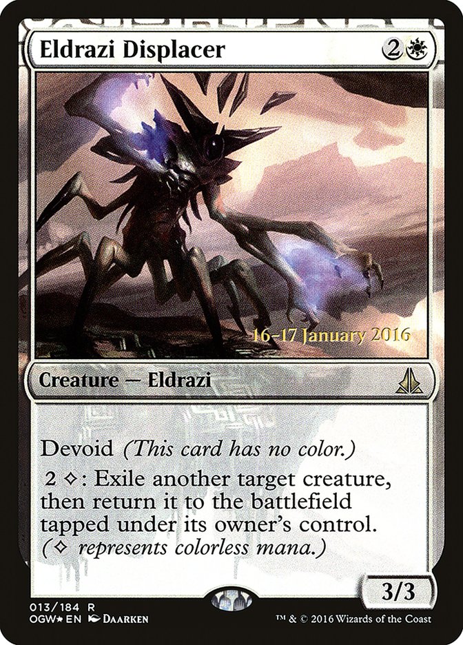 Eldrazi Displacer [Oath of the Gatewatch Prerelease Promos] | Good Games Modbury