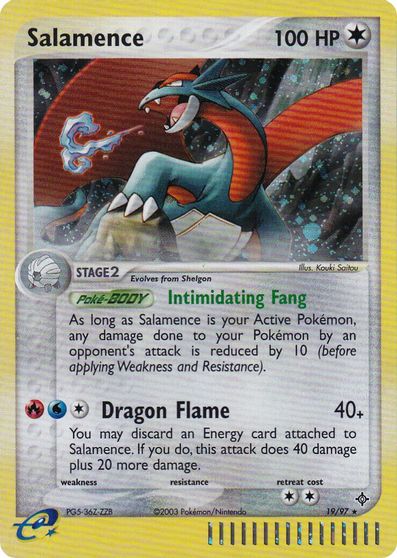 Salamence (19/97) (League Promo 2004) [League & Championship Cards] | Good Games Modbury