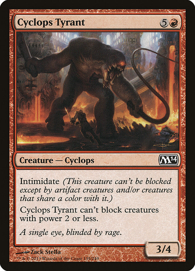 Cyclops Tyrant [Magic 2014] | Good Games Modbury