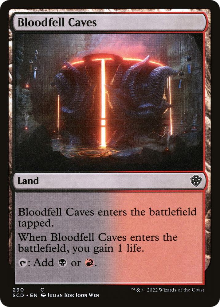 Bloodfell Caves 290/352 (Starter Commander Decks)  | Good Games Modbury