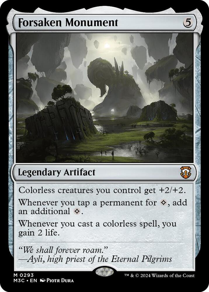 Forsaken Monument 293/411 (Commander: Modern Horizons 3)  - Ripple Foil | Good Games Modbury