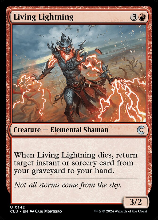 Living Lightning 142/284 (Ravnica: Clue Edition)  | Good Games Modbury