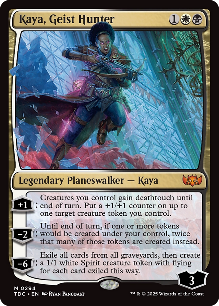 Kaya, Geist Hunter [Tarkir: Dragonstorm Commander] | Good Games Modbury