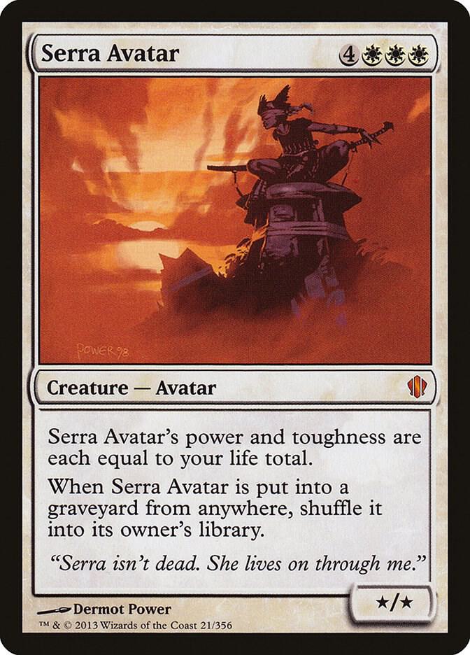 Serra Avatar 21/356 (Commander 2013)  | Good Games Modbury