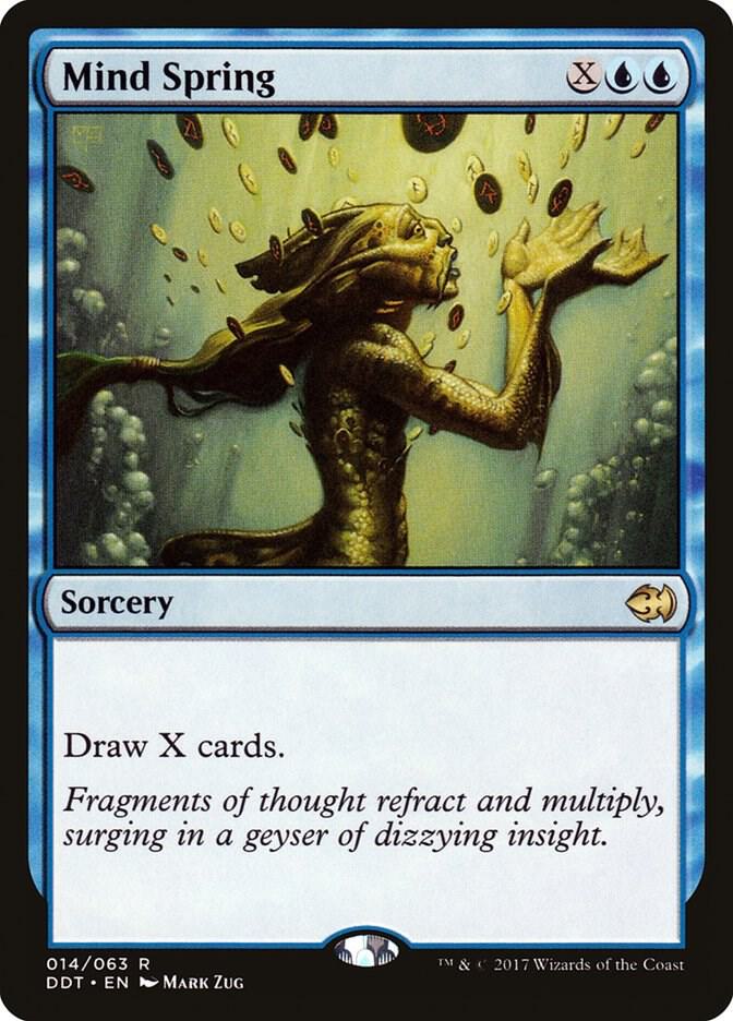 Mind Spring 14/63 (Duel Decks: Merfolk vs. Goblins)  | Good Games Modbury