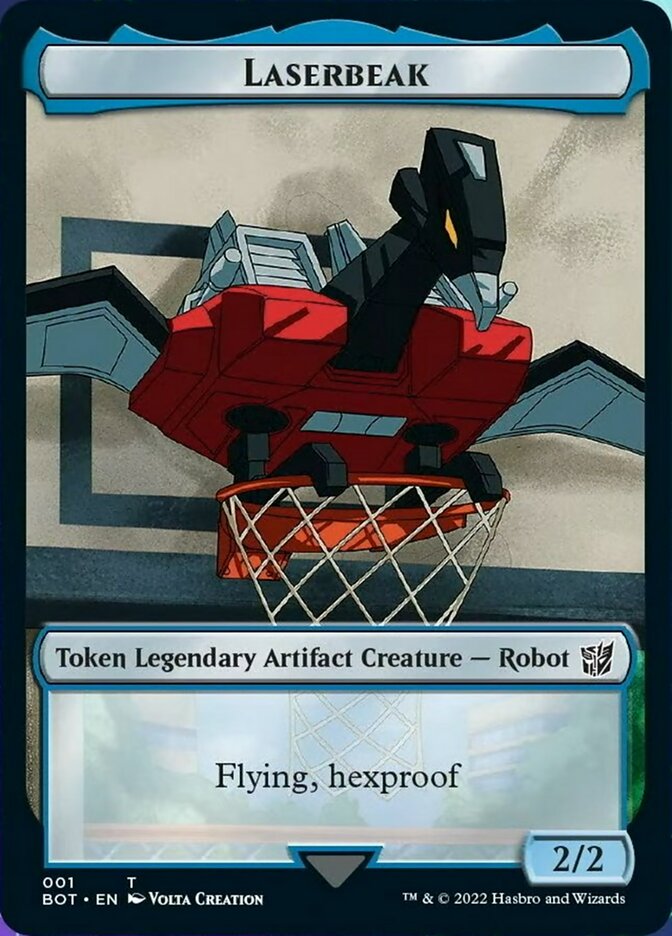 Laserbeak [Universes Beyond: Transformers Tokens] | Good Games Modbury