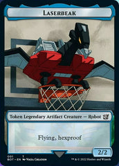 Powerstone // Laserbeak Double-Sided Token [The Brothers' War Tokens] | Good Games Modbury