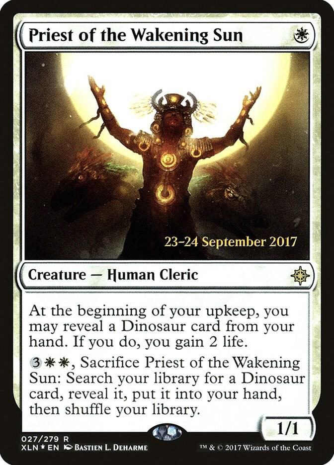 Priest of the Wakening Sun 27s/120 (Prerelease Cards)  - Foil | Good Games Modbury