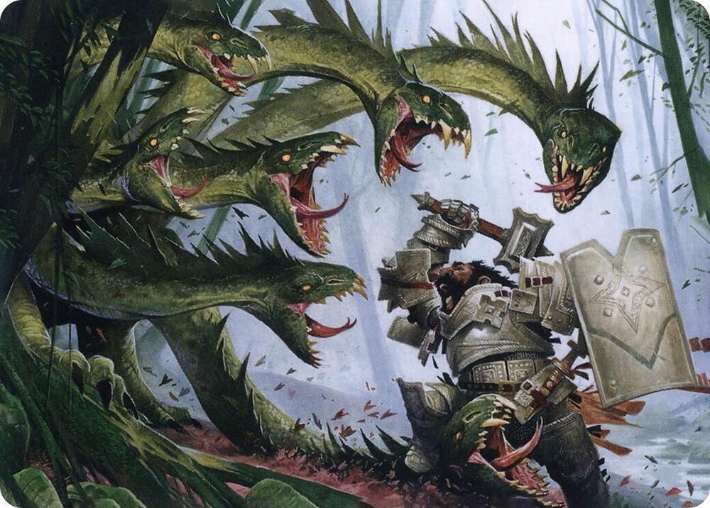 Lair of the Hydra Art Card 67 (Art Series: Adventures in the Forgotten Realms)  | Good Games Modbury