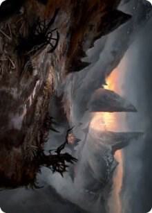 Haunted Ridge Art Card 73 (Art Series: Innistrad: Midnight Hunt)  | Good Games Modbury