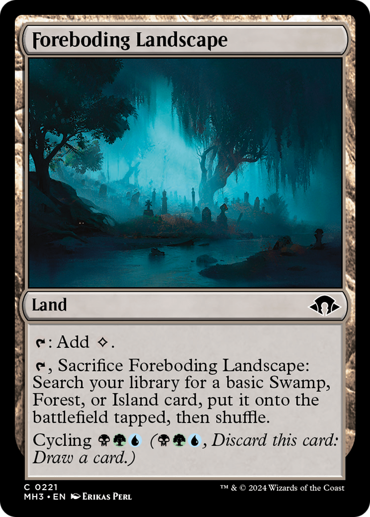 Foreboding Landscape [Modern Horizons 3] | Good Games Modbury