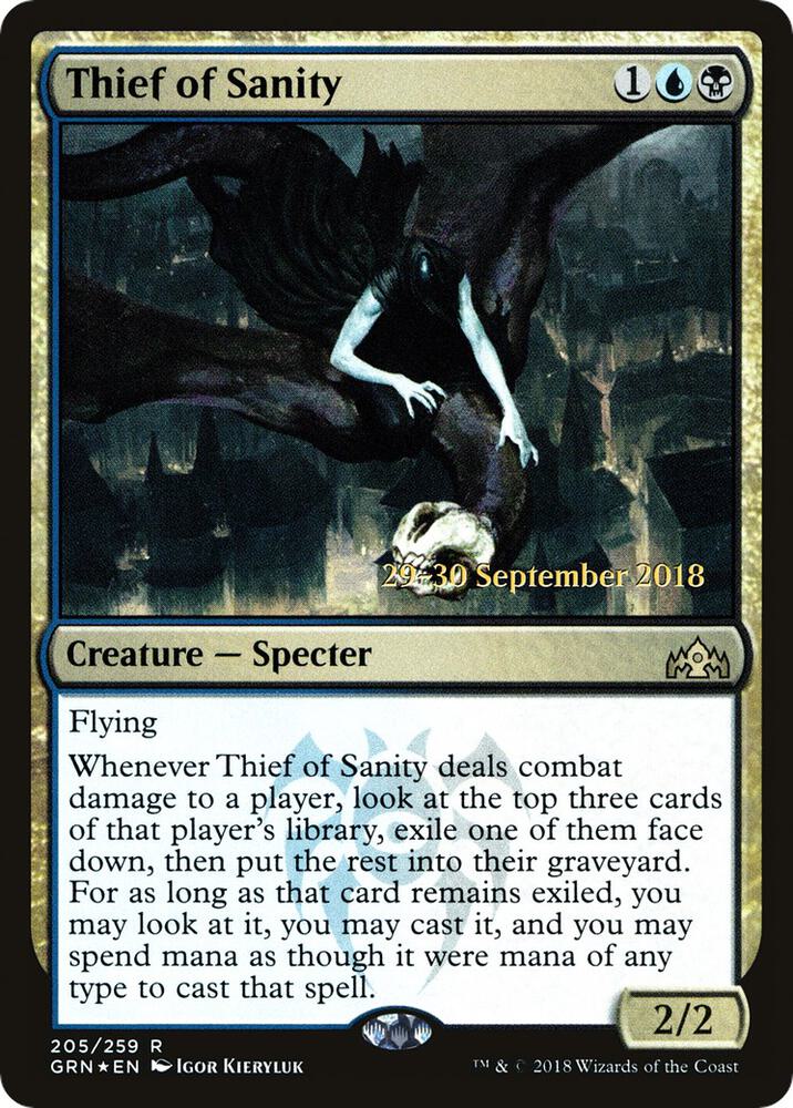 Thief of Sanity 205s/84 (Prerelease Cards)  - Foil | Good Games Modbury